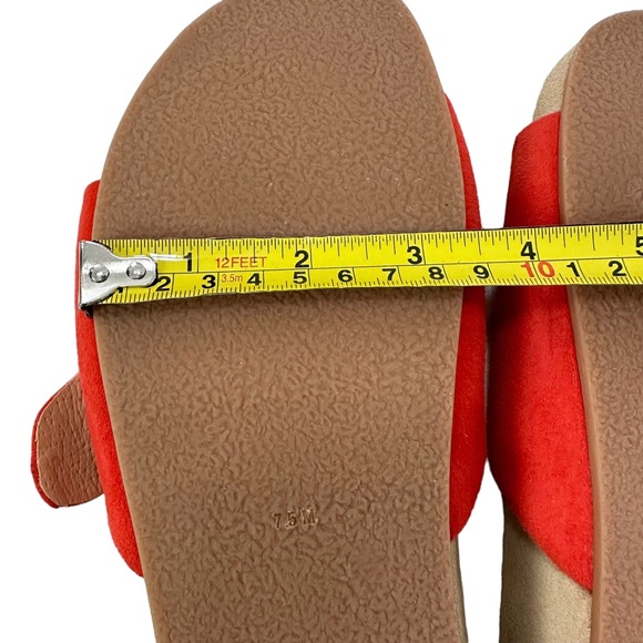 Jack Rogers Dorothy Bow Suede Slides Size 7.5M - Picture 13 of 16